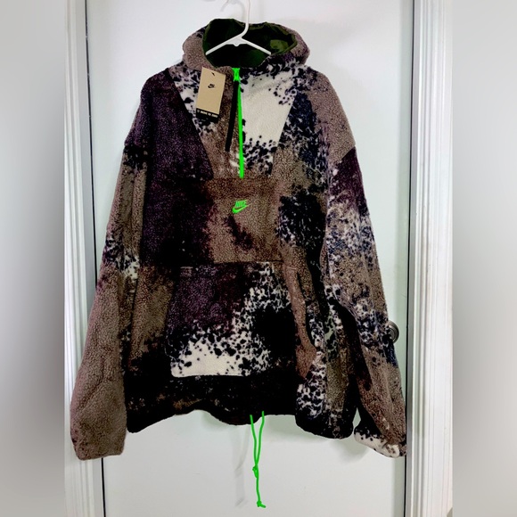 Nike Other - NWT Nike Sherpa 1/4 Zip Hoodie